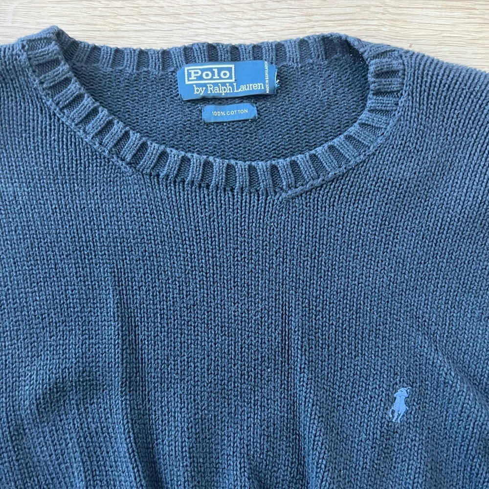 POLO by Ralph Lauren Vintage cropped sweater - Picture 3 of 3